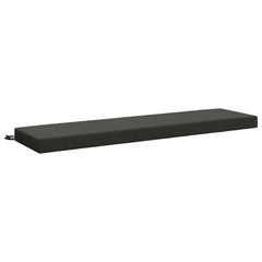 vidaXL Bench Cushion SOEST 100% Polyester Anthracite 160 x 40 x 8 cm 2