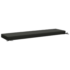 vidaXL Bench Cushion SOEST 100% Polyester Anthracite 160 x 40 x 8 cm 5