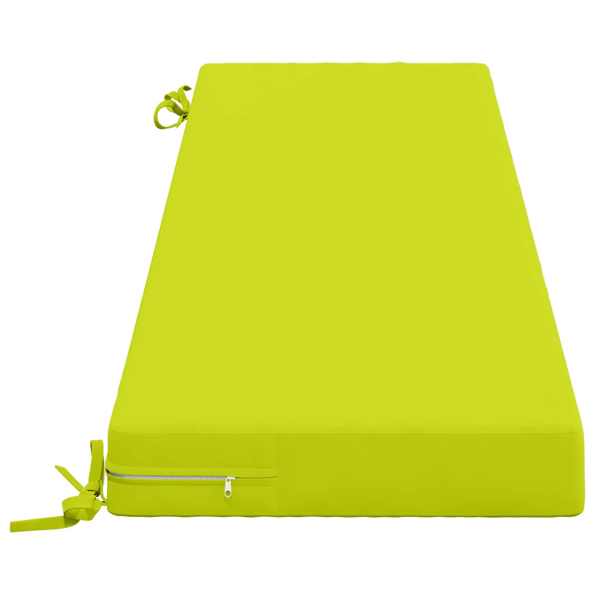 vidaXL Bench Cushion SOEST 100% Polyester Bright Green 160 x 40 x 8 cm 4