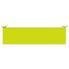 vidaXL Bench Cushion SOEST 100% Polyester Bright Green 160 x 40 x 8 cm 6