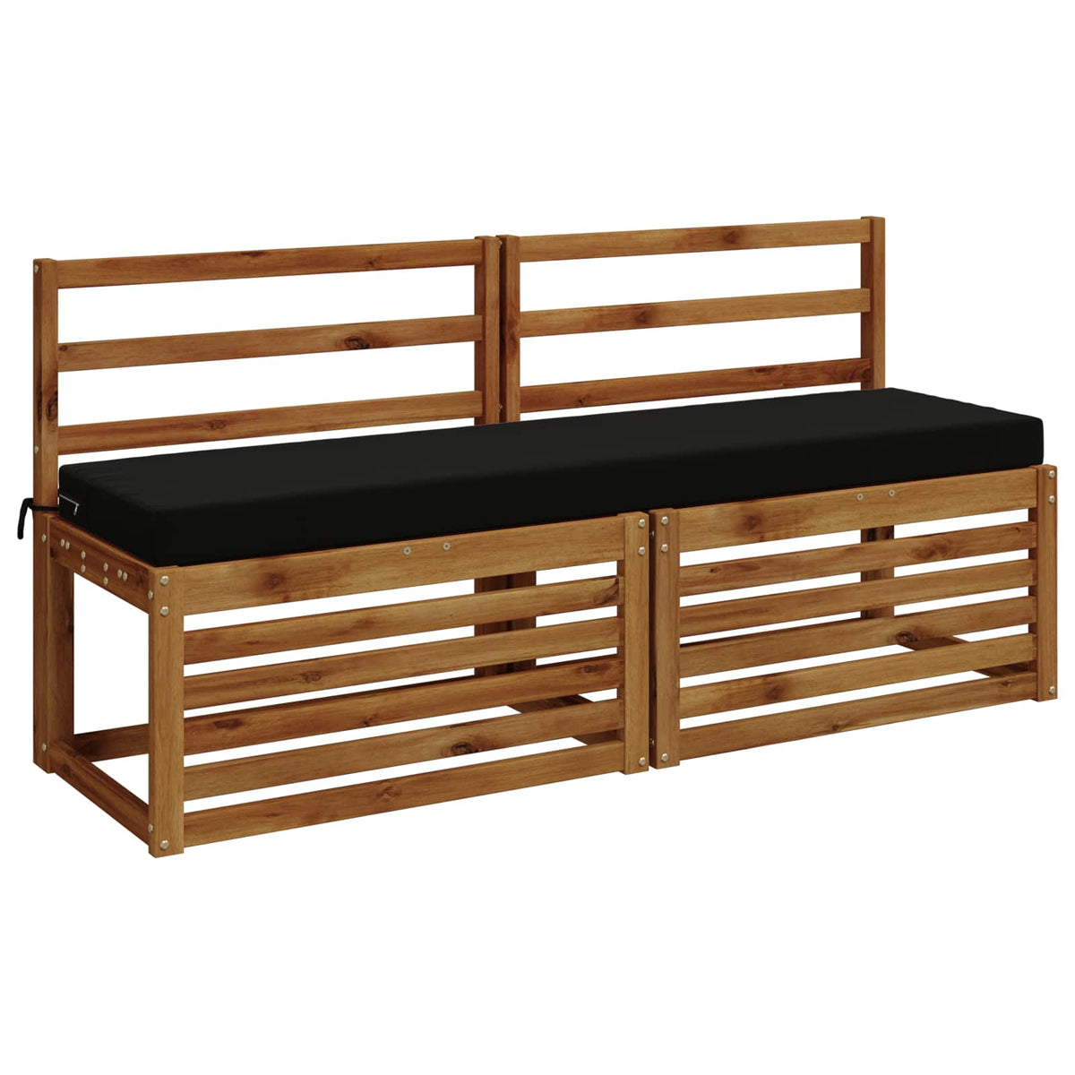 Bench Cushion SOEST 100% Polyester Black, image 3
