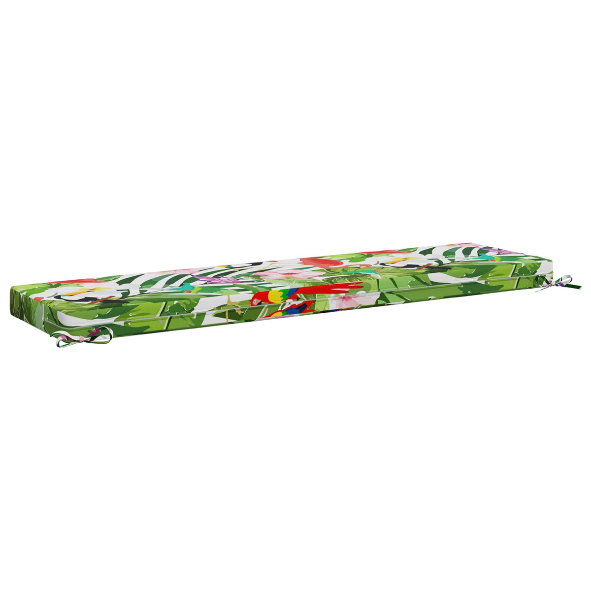 vidaXL Bench Cushion SOEST 100% Polyester Multicolour 160 x 40 x 8 cm 5