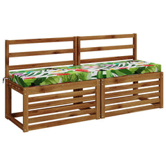vidaXL Bench Cushion SOEST 100% Polyester Multicolour 160 x 40 x 8 cm 3