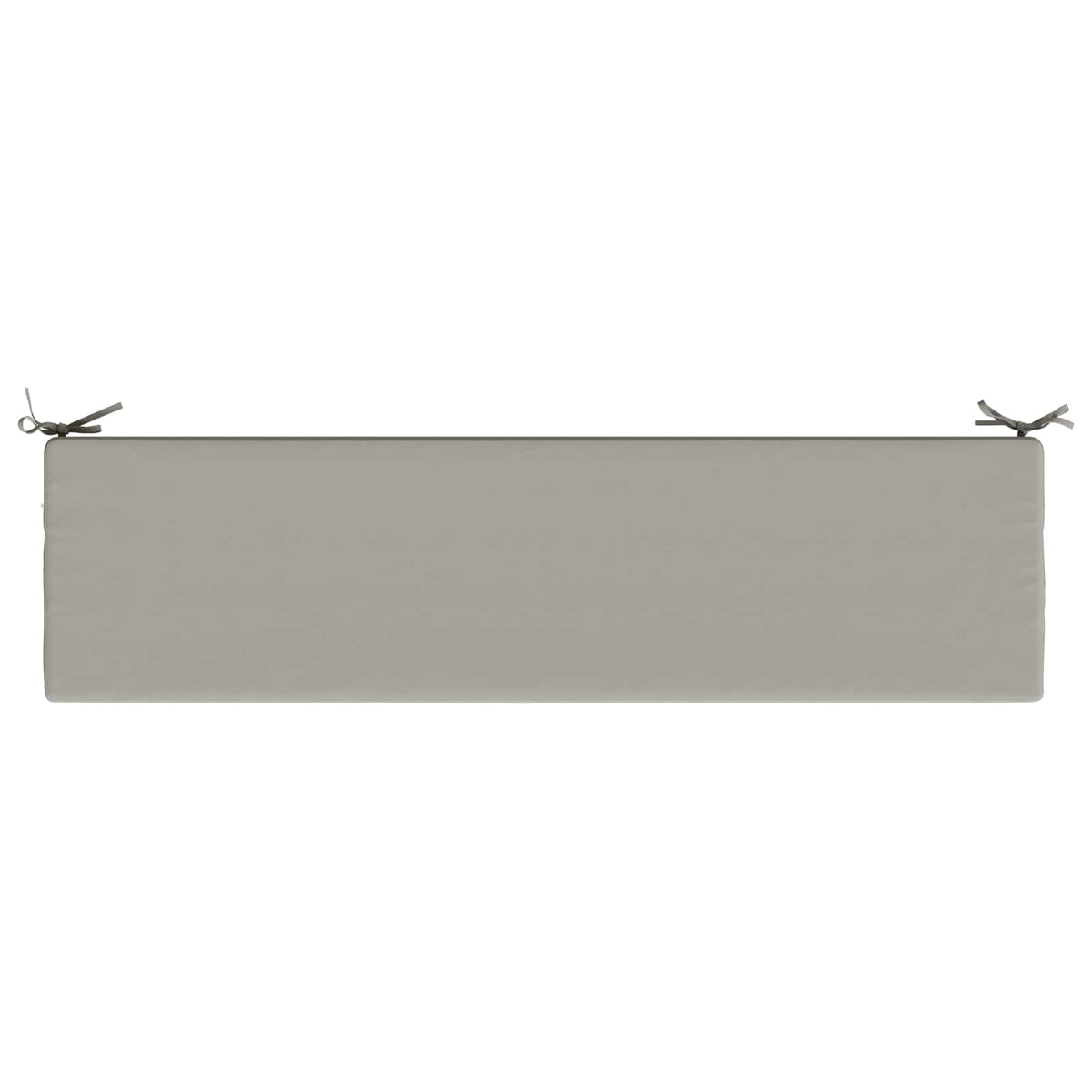 vidaXL Bench Cushion SOEST 100% Polyester Grey 160 x 40 x 8 cm 6