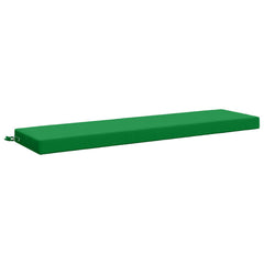 vidaXL Bench Cushion SOEST 100% Polyester Green 160 x 40 x 8 cm 2