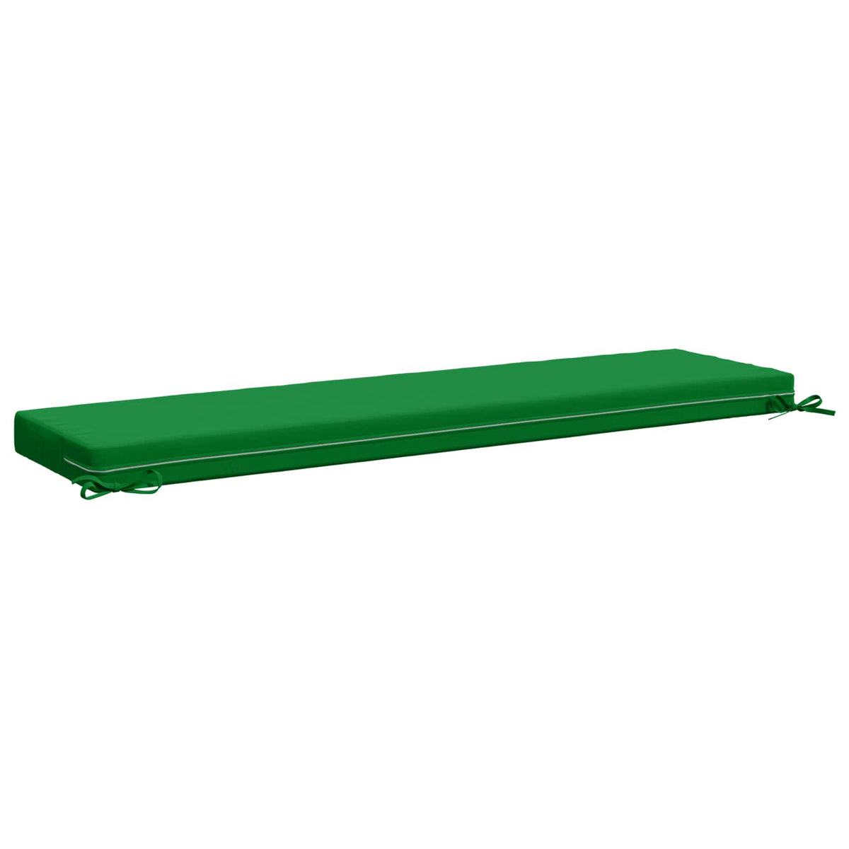 vidaXL Bench Cushion SOEST 100% Polyester Green 160 x 40 x 8 cm 5