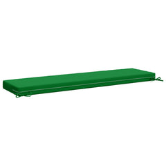 vidaXL Bench Cushion SOEST 100% Polyester Green 160 x 40 x 8 cm 5