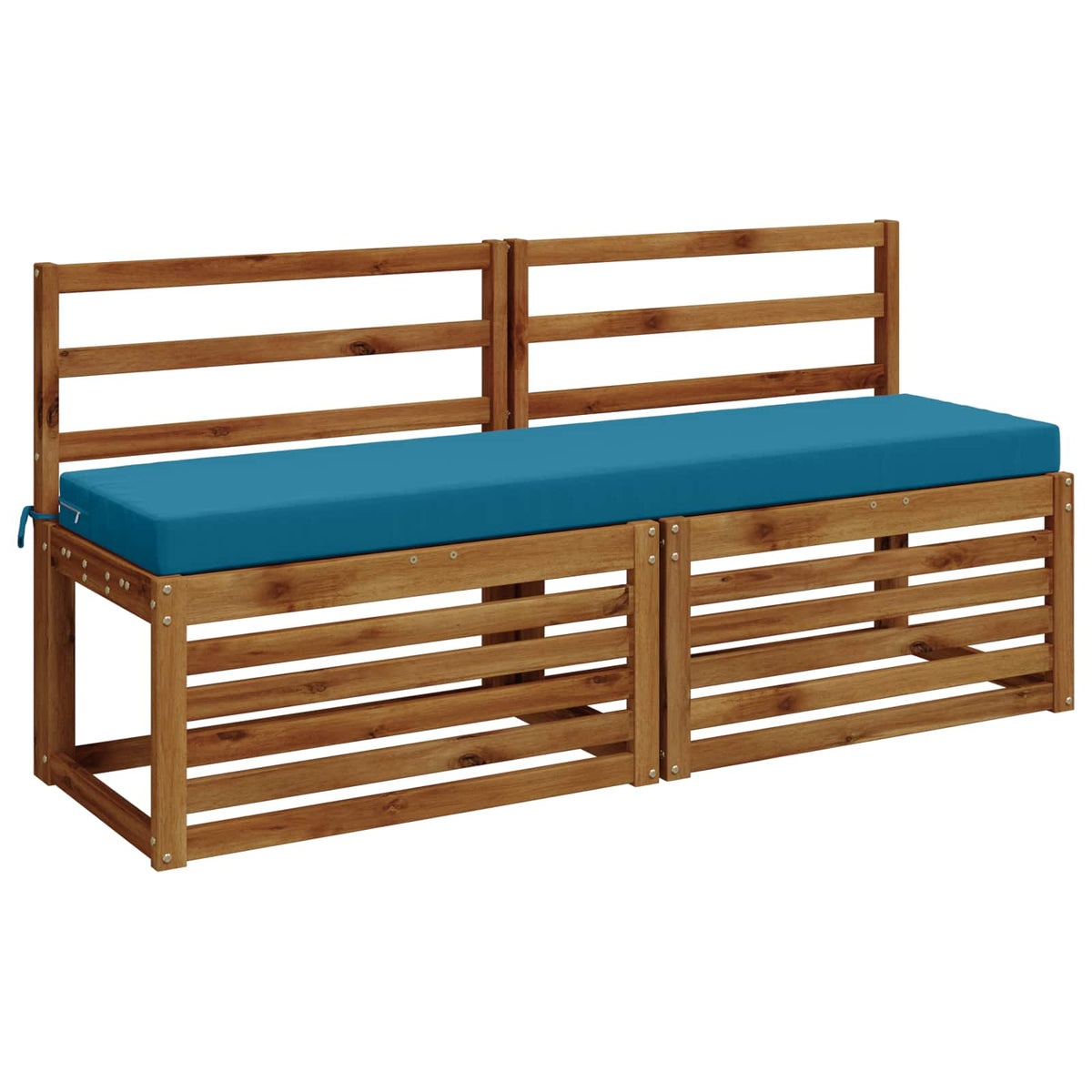 Bench Cushion SOEST 100% Polyester Light Blue, image 3