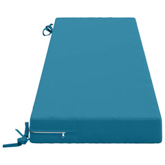Bench Cushion SOEST 100% Polyester Light Blue, image 4