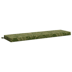 vidaXL Bench Cushion SOEST 100% Polyester Leaf Design 160 x 40 x 8 cm 2