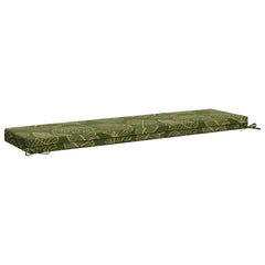 vidaXL Bench Cushion SOEST 100% Polyester Leaf Design 160 x 40 x 8 cm 5