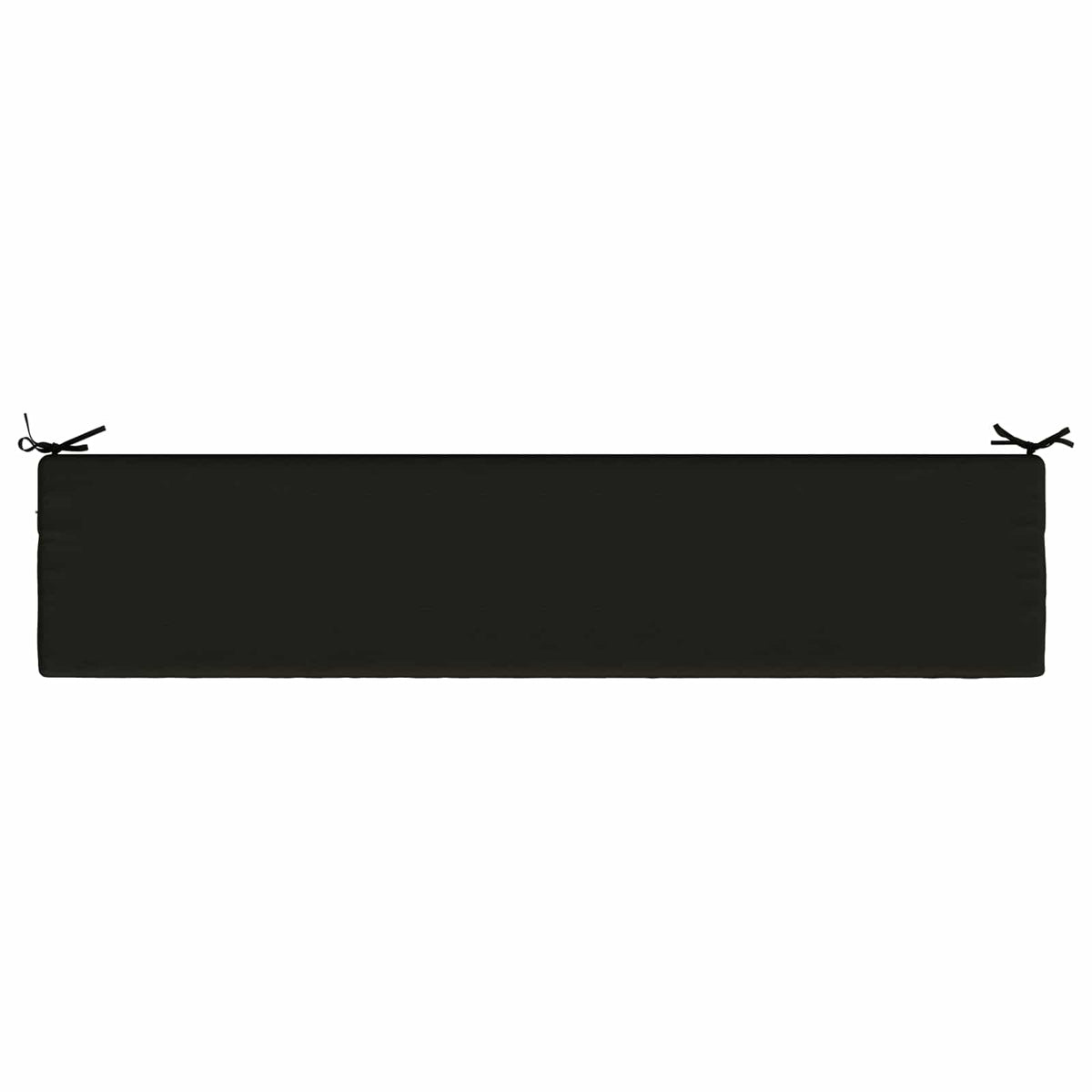 vidaXL Bench Cushion SOEST 100% Polyester Black 170 x 40 x 8 cm 6