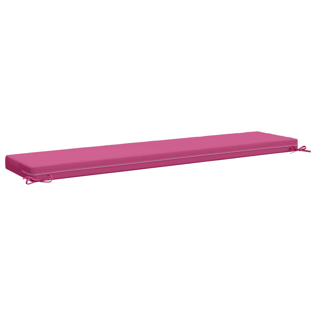vidaXL Bench Cushion SOEST 100% Polyester Pink 170 x 40 x 8 cm 5