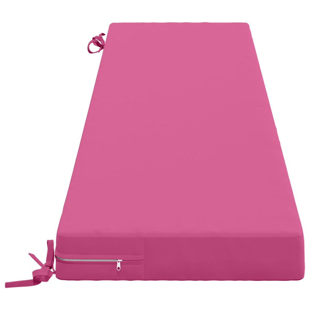 vidaXL Bench Cushion SOEST 100% Polyester Pink 170 x 40 x 8 cm 4