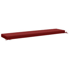 Bench Cushion SOEST Polyester Wine Red