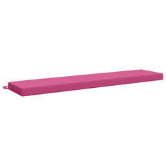 vidaXL Bench Cushion SOEST 100% Polyester Pink 180 x 40 x 8 cm 2