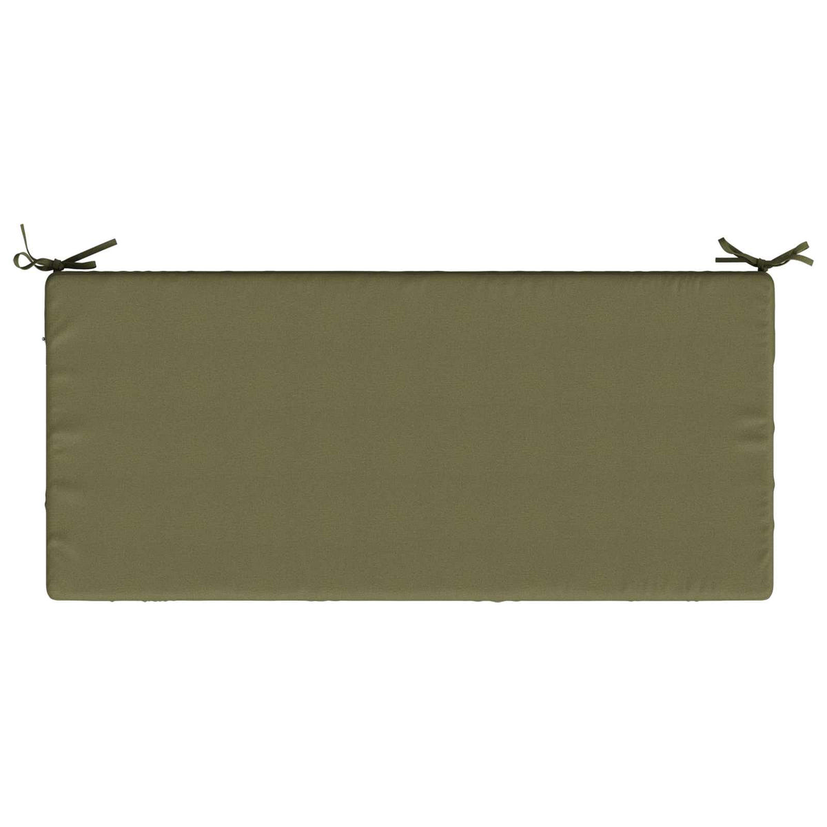 vidaXL Bench Cushion SOEST 100% Polyester Olive Green 120 x 50 x 8 cm 6