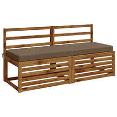Bench Cushion SOEST 100% Polyester Taupe, image 3