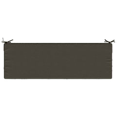vidaXL Bench Cushion SOEST 100% Polyester Anthracite 140 x 50 x 8 cm 6
