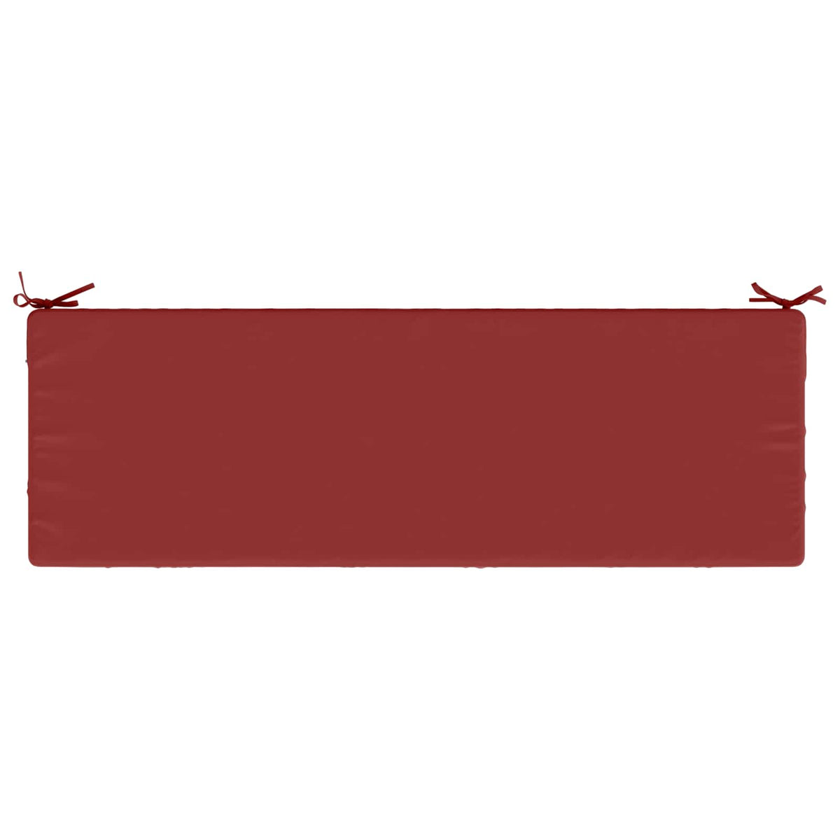 vidaXL Bench Cushion SOEST 100% Polyester Wine Red 140 x 50 x 8 cm 6