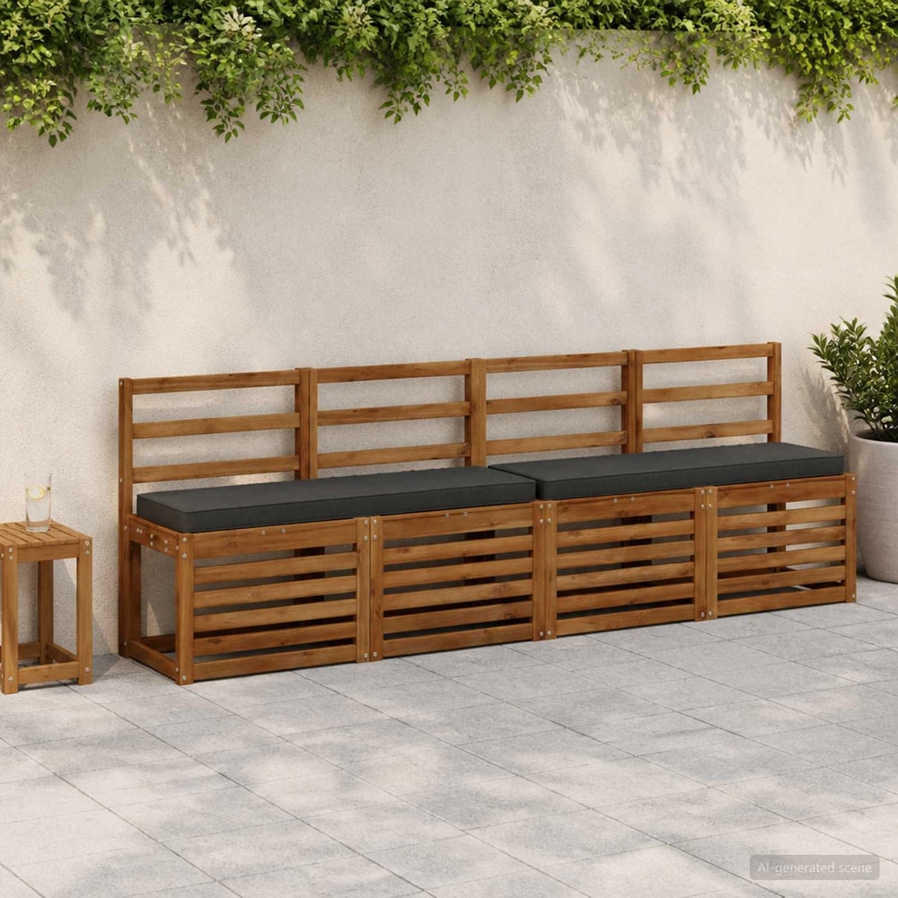 Bench Cushions VUGHT Polyester Anthracite