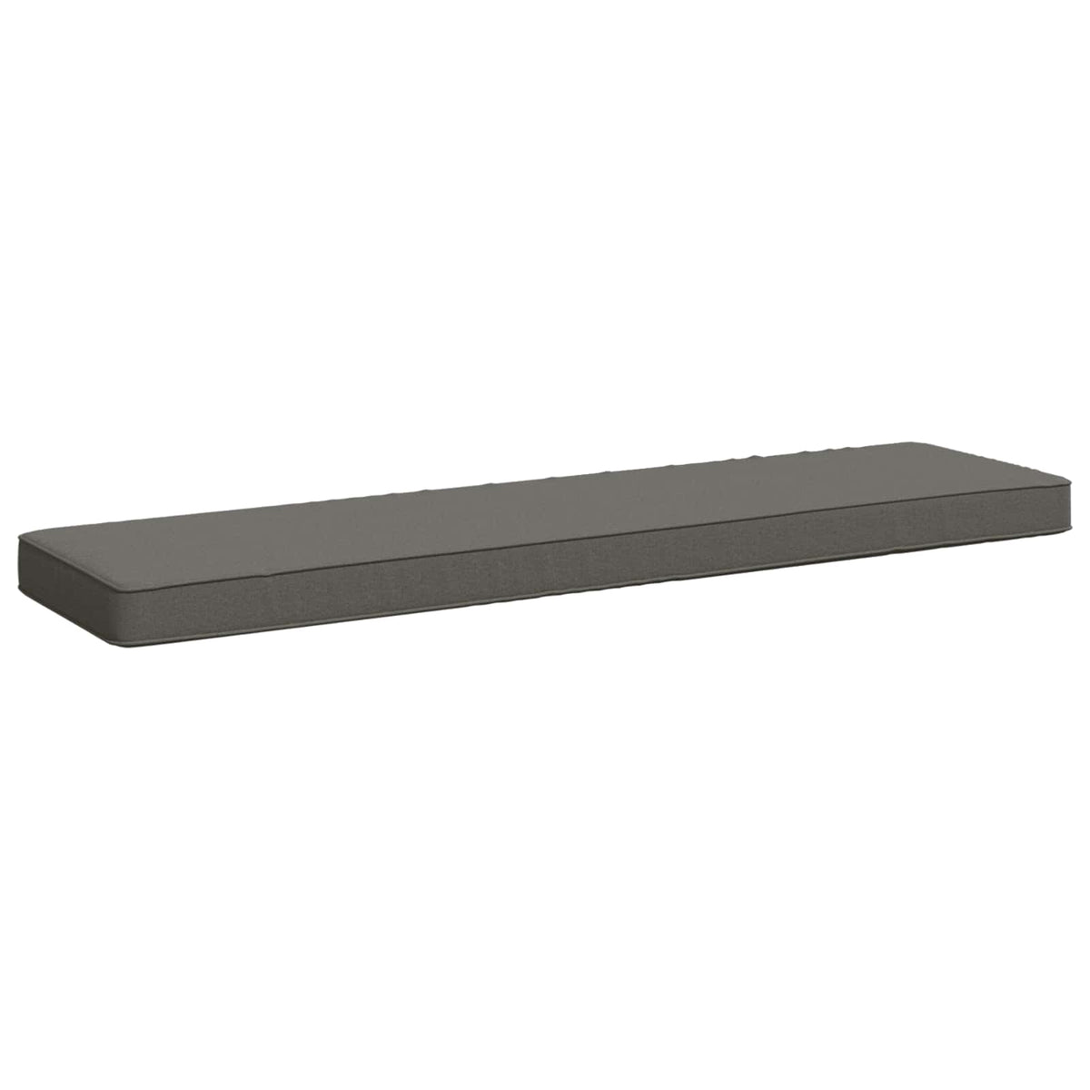 vidaXL 2-Piece Bench Cushions VUGHT 2 pcs 100% Polyester Grey 4