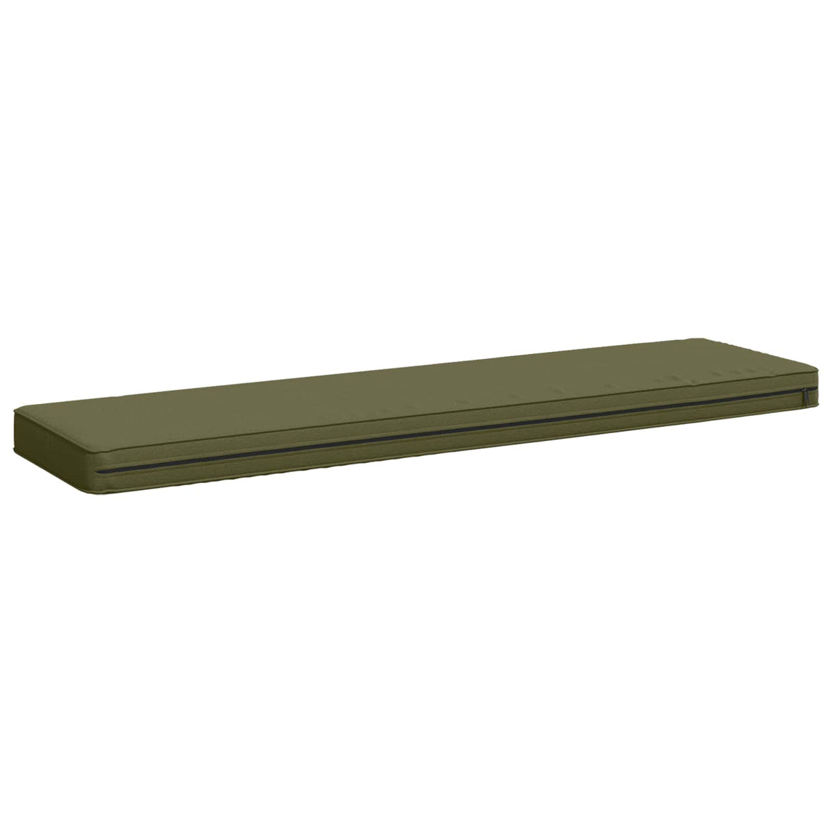 vidaXL 2-Piece Bench Cushions VUGHT 2 pcs 100% Polyester Olive Green 6