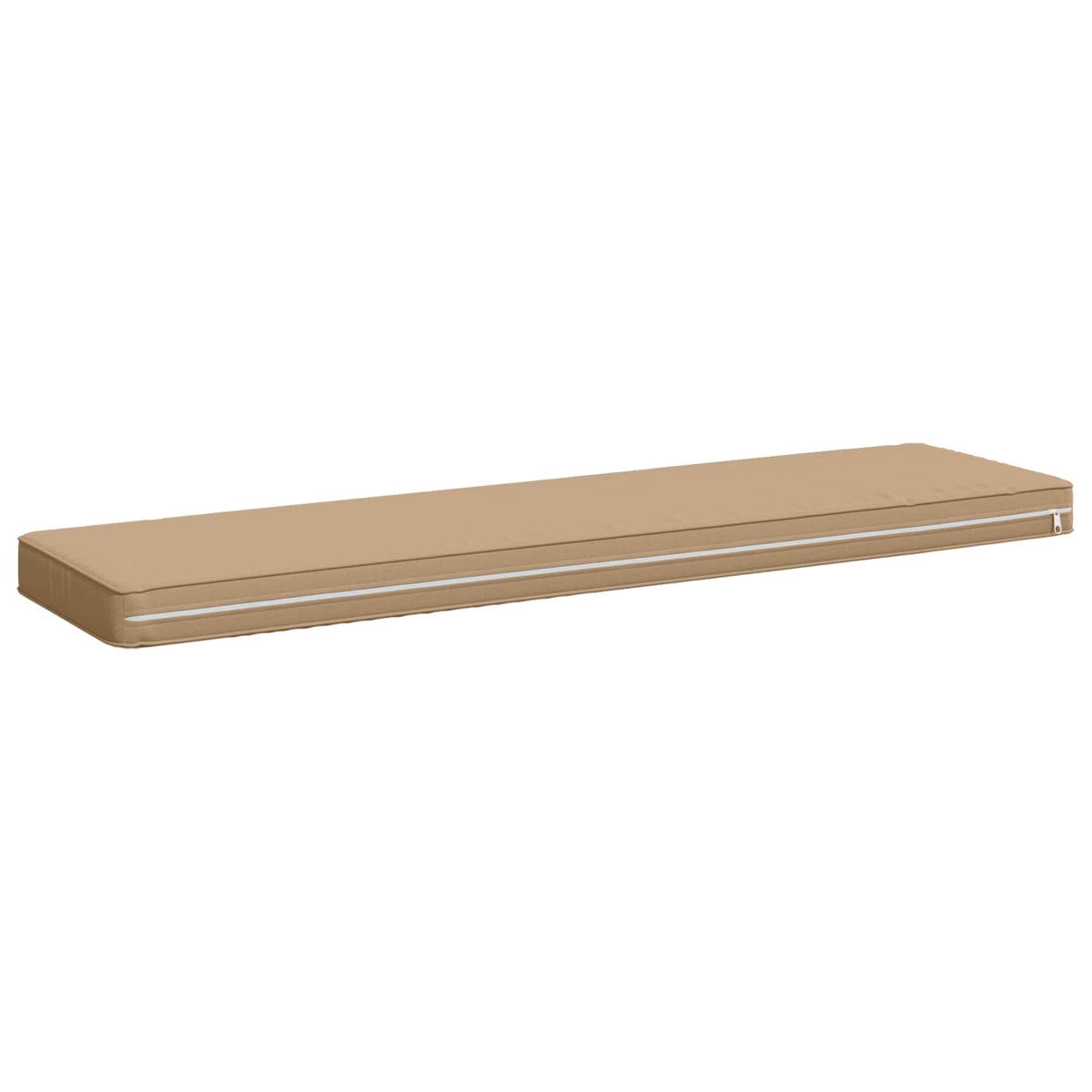 vidaXL 2-Piece Bench Cushions VUGHT 2 pcs 100% Polyester Sand 6