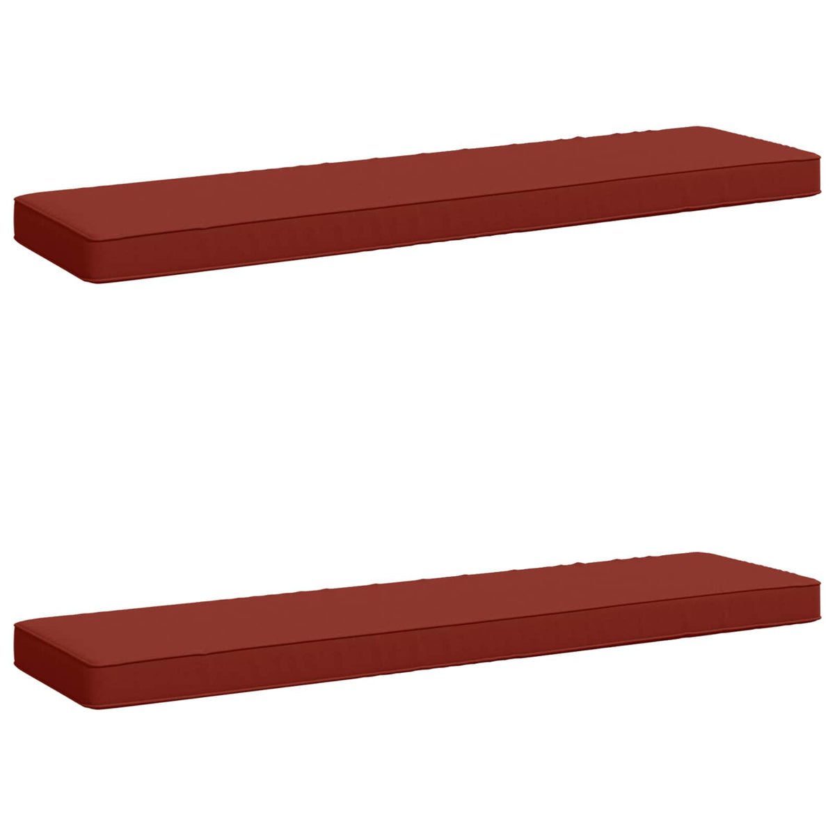 2-Piece Bench Cushions VUGHT 2 pcs 100% Polyester Red, image 2