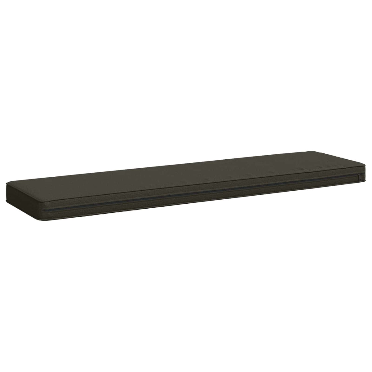 vidaXL 2-Piece Bench Cushions VUGHT 2 pcs 100% Polyester Anthracite 6