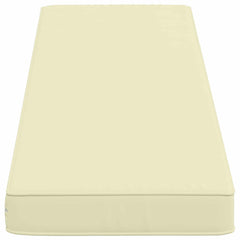 vidaXL 2-Piece Bench Cushions VUGHT 2 pcs 100% Polyester Cream 5