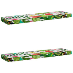 2-Piece Bench Cushions VUGHT 2 pcs 100% Polyester Multicolour, image 2