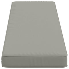 vidaXL 2-Piece Bench Cushions VUGHT 2 pcs 100% Polyester Grey 5