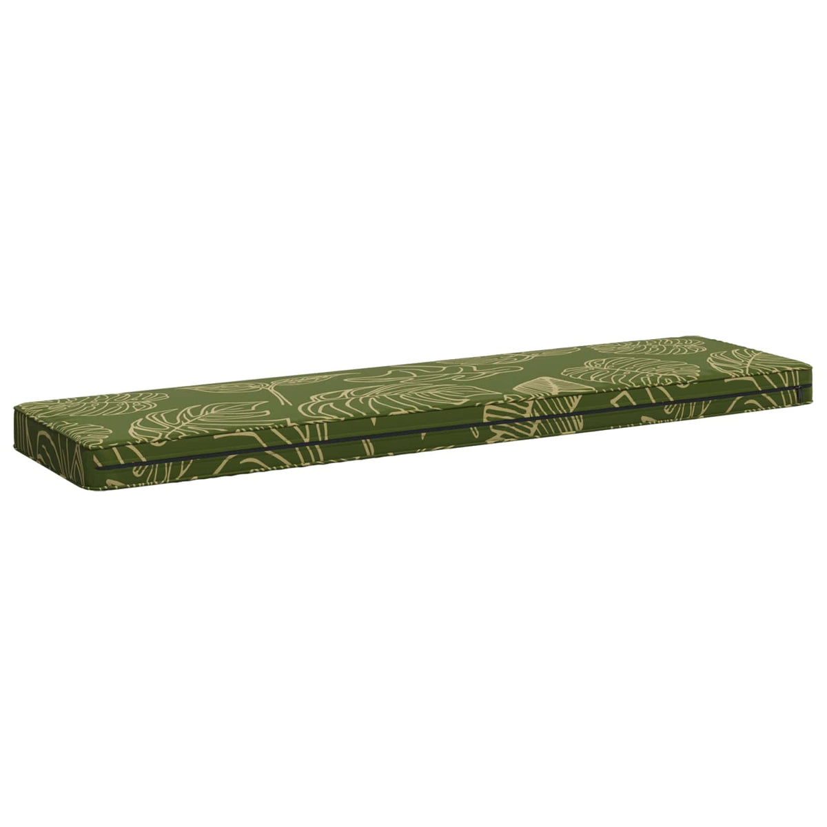 vidaXL 2-Piece Bench Cushions VUGHT 2 pcs 100% Polyester Leaf Design 6