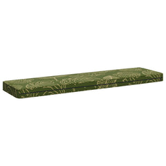vidaXL 2-Piece Bench Cushions VUGHT 2 pcs 100% Polyester Leaf Design 6