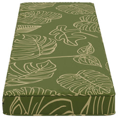 vidaXL 2-Piece Bench Cushions VUGHT 2 pcs 100% Polyester Leaf Design 5
