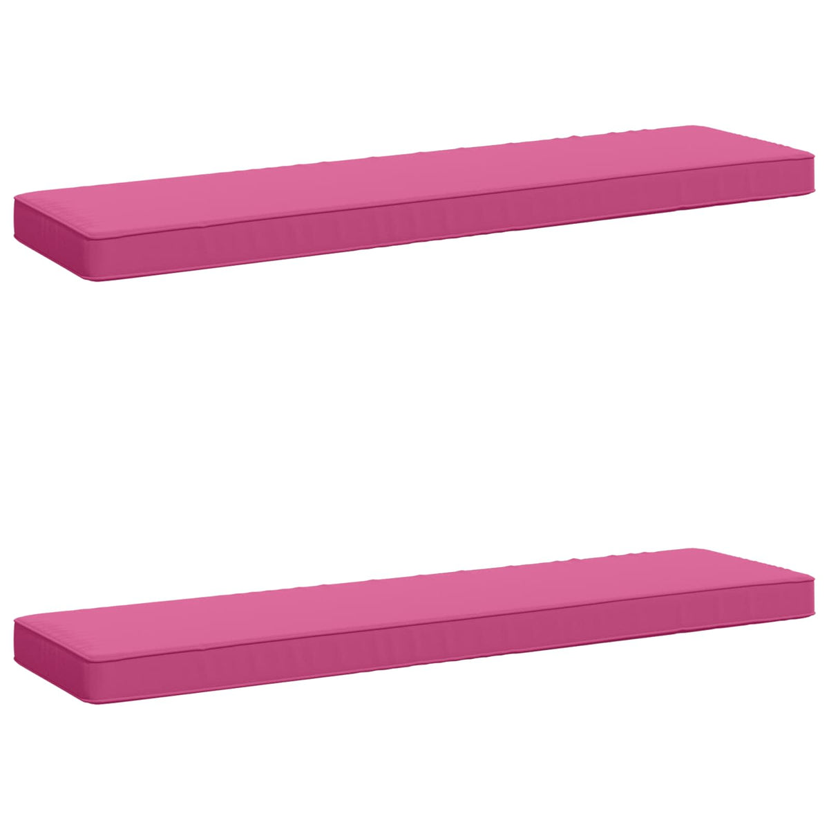 2-Piece Bench Cushions VUGHT 2 pcs 100% Polyester Pink, image 2