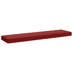2-Piece Bench Cushions in Wine Red, image 4