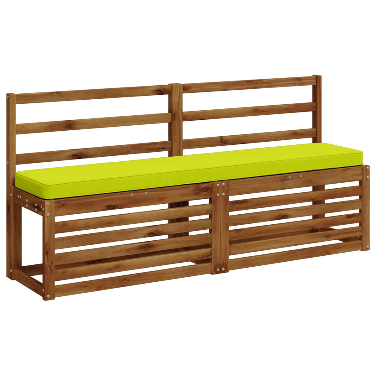 2-Piece Bench Cushions VUGHT 2 pcs 100% Polyester Bright Green 3