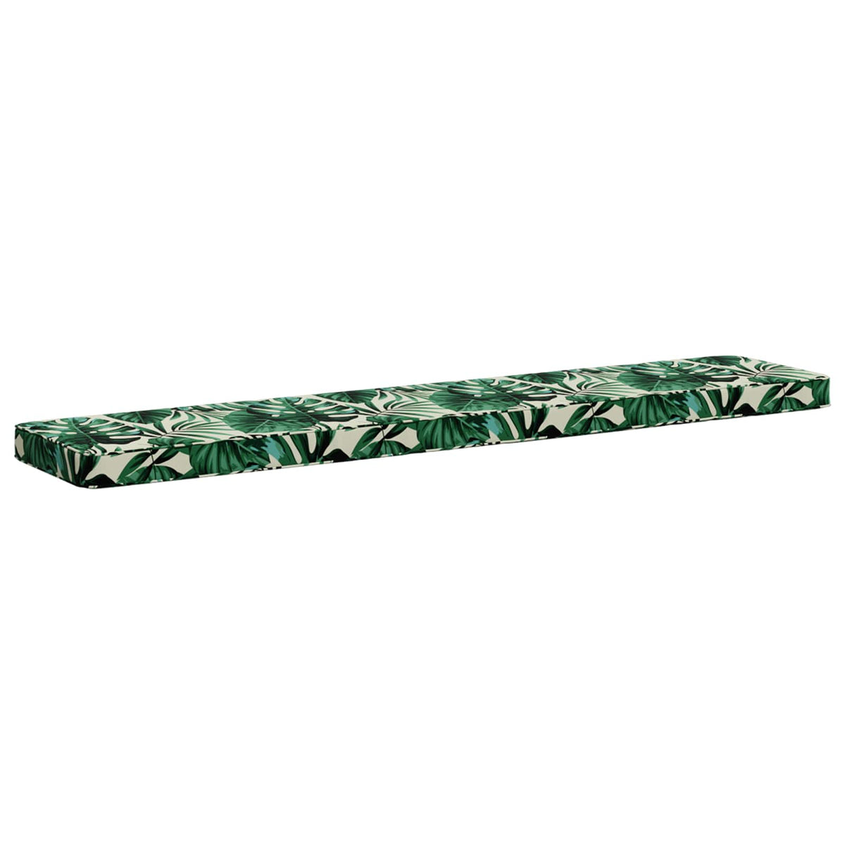 2-Piece Bench Cushions VUGHT 2 pcs 100% Polyester Leaf Pattern 4
