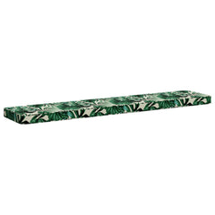 2-Piece Bench Cushions VUGHT 2 pcs 100% Polyester Leaf Pattern 4