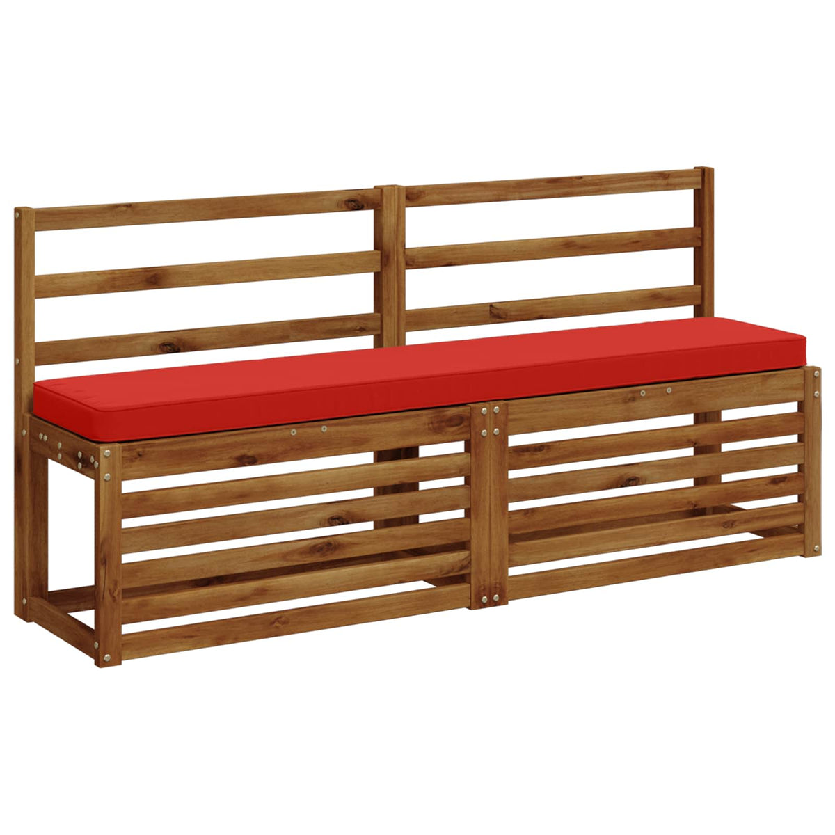 2-Piece Bench Cushions VUGHT 2 pcs 100% Polyester Red 3