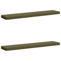 2-Piece Bench Cushions VUGHT 2 pcs 100% Polyester Olive Green 2