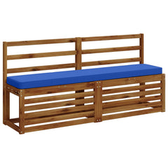 2-Piece Bench Cushions VUGHT 2 pcs 100% Polyester Royal Blue 3