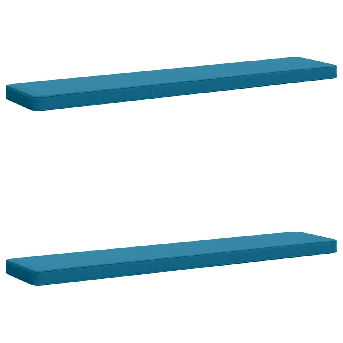 2-Piece Bench Cushions VUGHT 2 pcs 100% Polyester Light Blue 2