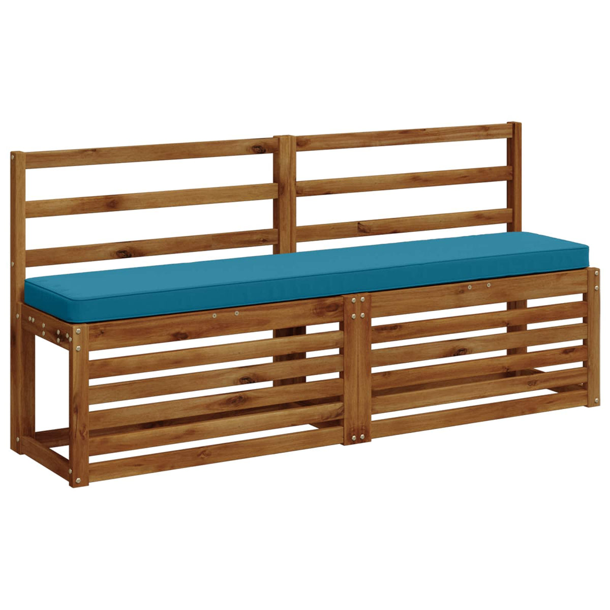 2-Piece Bench Cushions VUGHT 2 pcs 100% Polyester Light Blue 3