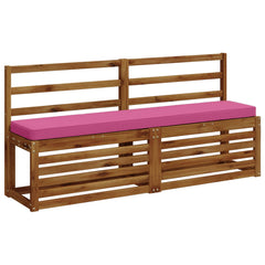 2-Piece Bench Cushions VUGHT 2 pcs 100% Polyester Pink 3