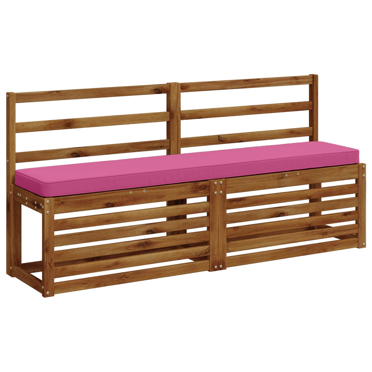 2-Piece Bench Cushions VUGHT 2 pcs 100% Polyester Pink 3