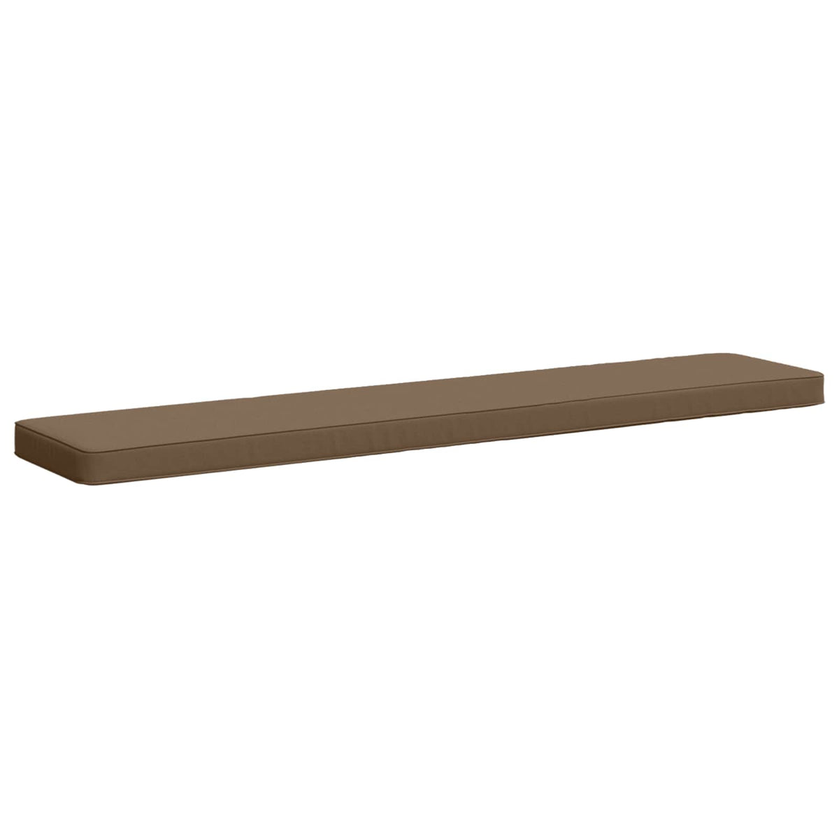 2-Piece Bench Cushions VUGHT 2 pcs 100% Polyester Taupe 4
