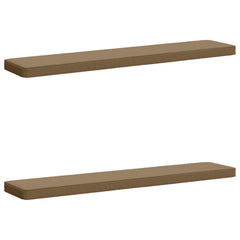 2-Piece Bench Cushions VUGHT 2 pcs 100% Polyester Taupe 2
